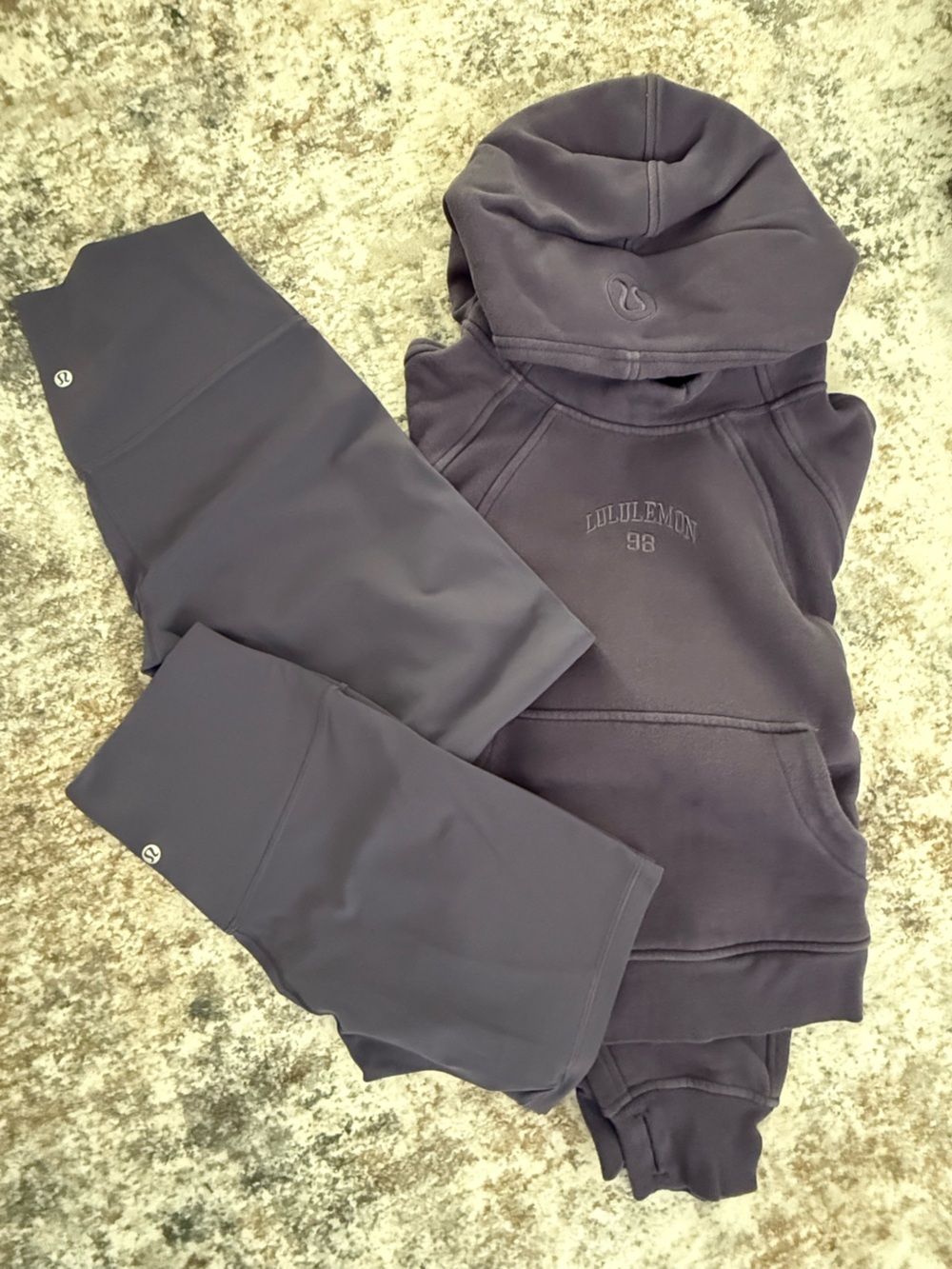 lululemon athletica Deep Purple Set